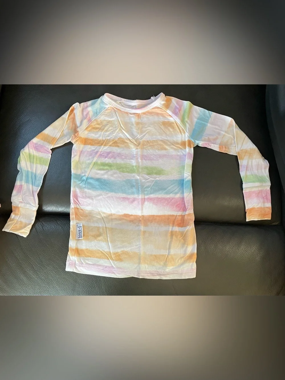 Joss + j - Sunset Stripes Bamboo Viscose Lounge/Pajama Set | 18-24 Months